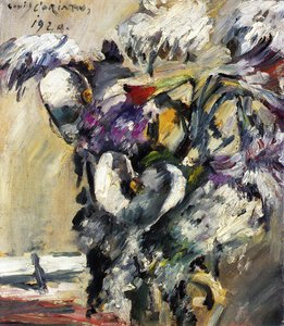 菊花和卡伦 作者 洛维斯·科林斯（Lovis Corinth）